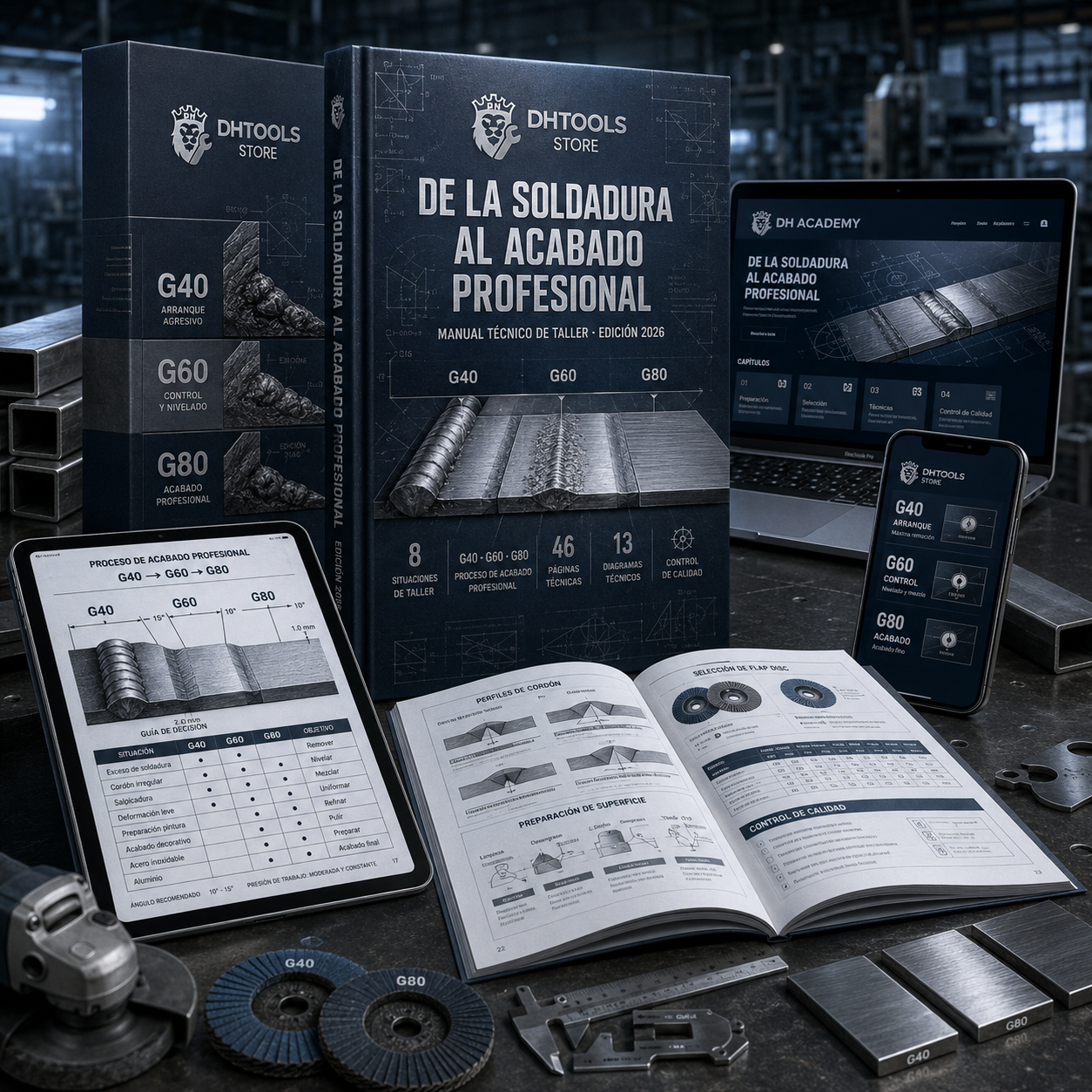 De la Soldadura al Acabado Profesional | Manual Técnico de Taller DH Academy