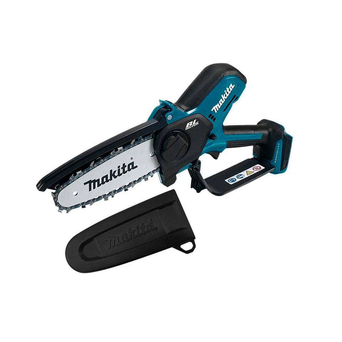 Mini Sierra De Cadena De Mano Brushless De 150mm Makita Color Turquesa Oscuro