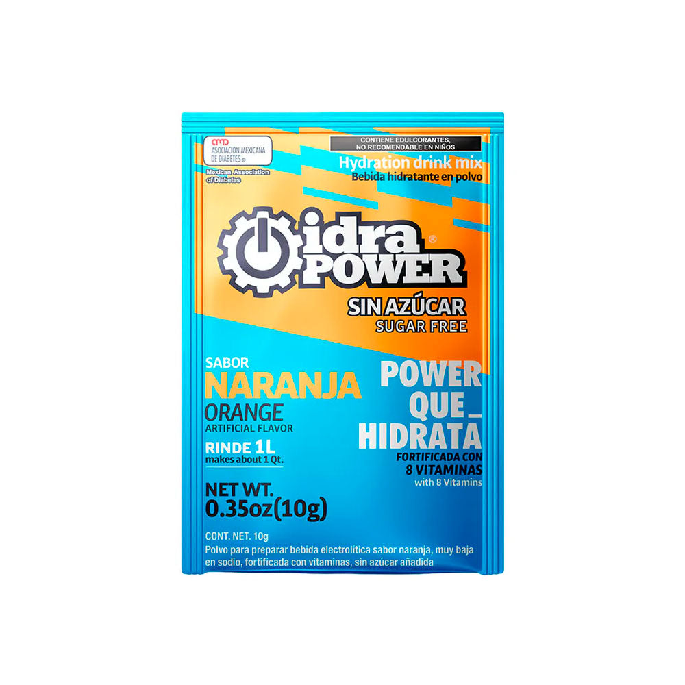 Idrapower sin azúcar Naranja 10g IP76273
