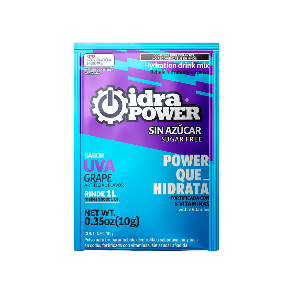 Idrapower sin azúcar Uva 10g IP76274