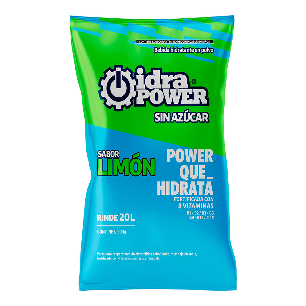 Idrapower sin azúcar Limón 200g  IP76277
