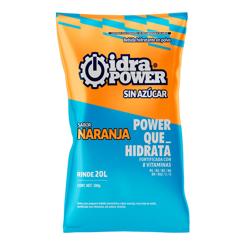 Idrapower sin azúcar Naranja 200g IP76279