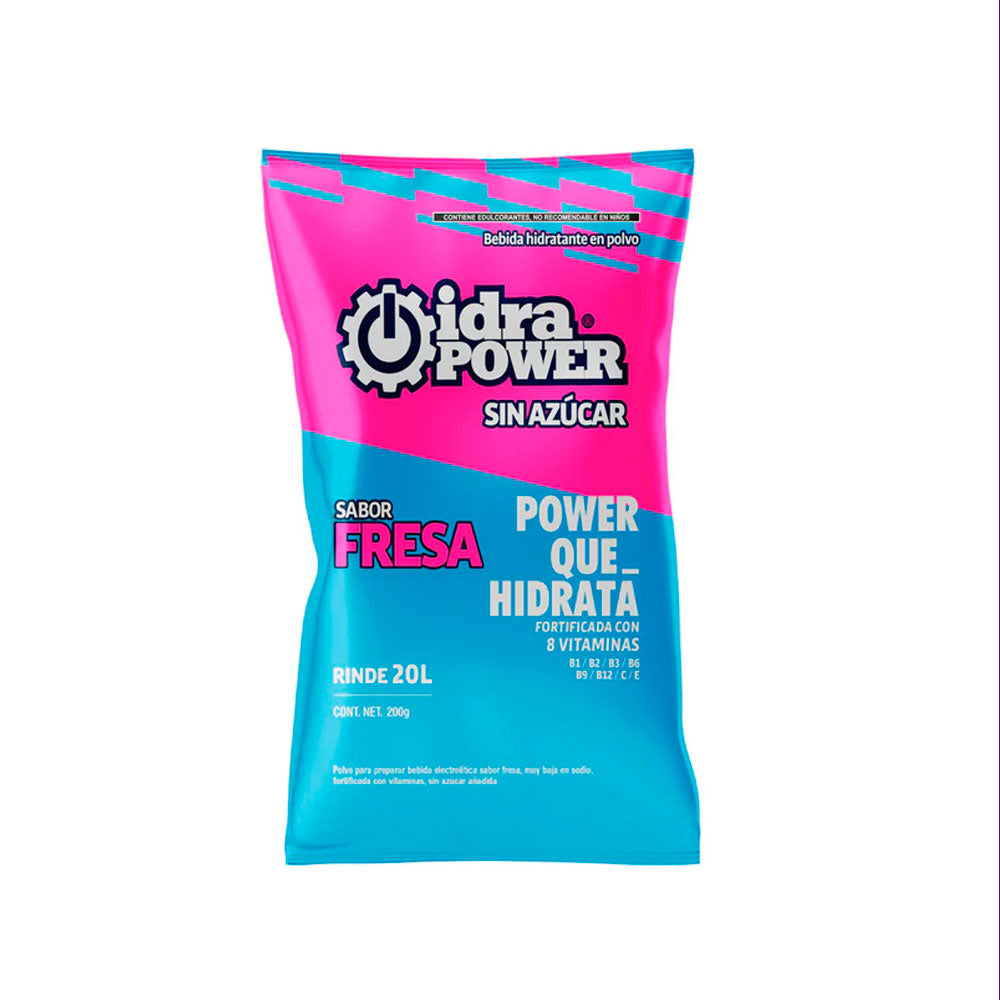 Idrapower sin azúcar Fresa 200g IP76281