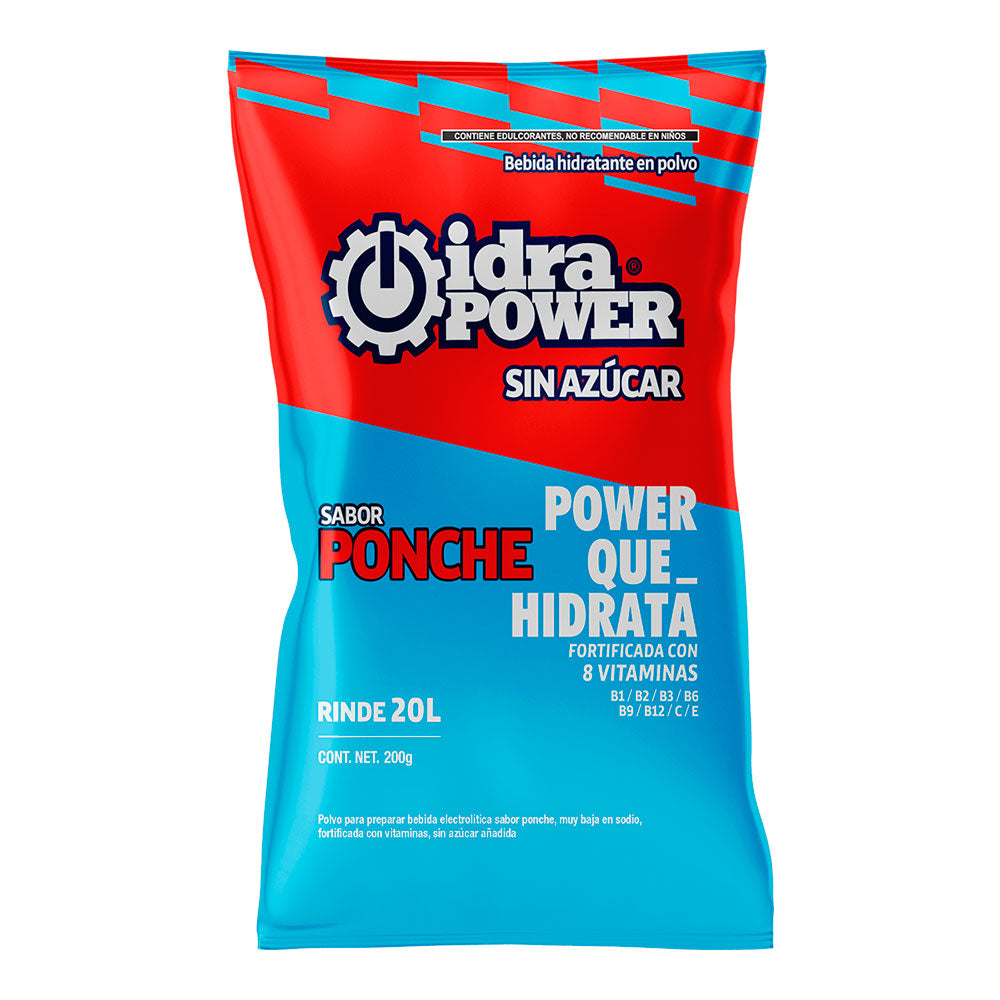 Idrapower sin azúcar Ponche 200g IP76316